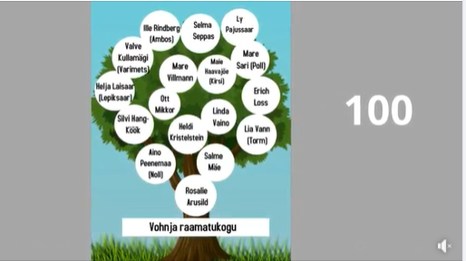 VOHNJA  RAAMATUKOGU 100